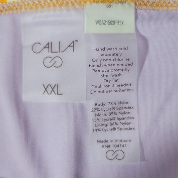 Calia by Carrie Underwood Swim BoyShorts Womens XXL Wide Band Bikini Bottom NWOT - Picture 7 of 8